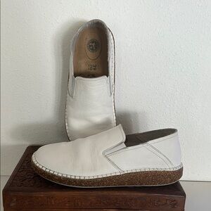 White Birkenstock Callan 39